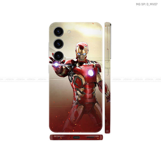 Dán Skin Galaxy S23 Series Hình IRon Man | D_MV07