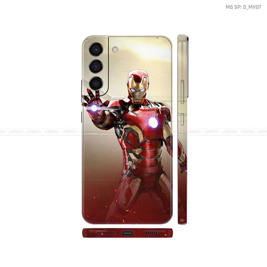 Dán Skin Galaxy S22 Series Hình Iron Man | D_MV07