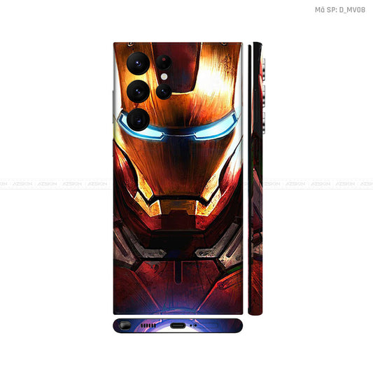 Dán Skin Galaxy S22 Series Hình Iron Man | D_MV08
