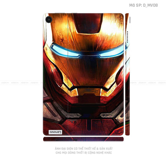 Dán Skin Máy Tính Bảng Lenovo Pad Series Hình Marvel Iron Man | D_MV08