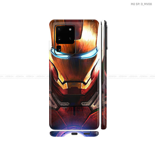 Dán Skin Galaxy S20 Series Hình Marvel Iron Man | D_MV08