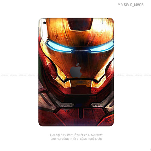 Dán Skin IPad Gen Series Hình IRonman | Click Chọn Mẫu