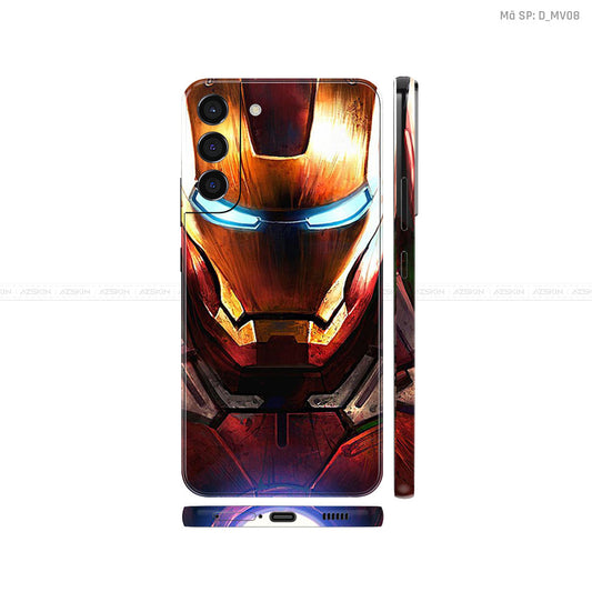 Dán Skin Galaxy S22 Series Hình Iron Man | D_MV08