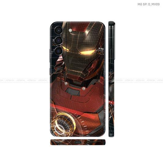 Dán Skin Galaxy S22 Series Hình Iron Man | D_MV09