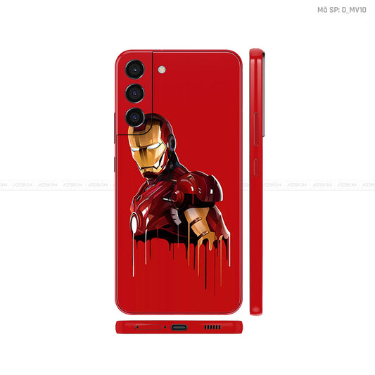 Dán Skin Galaxy S22 Series Hình Iron Man | D_MV10