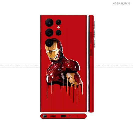 Dán Skin Galaxy S22 Series Hình Iron Man | D_MV10