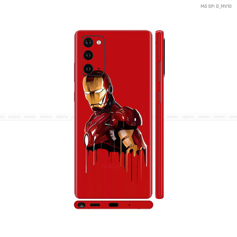 Dán Skin Galaxy Note 20 Series Hình Marvel Iron Man | D_MV10