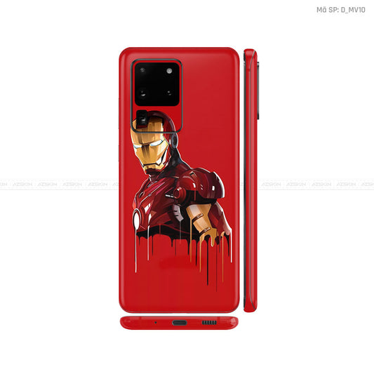 Dán Skin Galaxy S20 Series Hình Marvel Iron Man | D_MV10