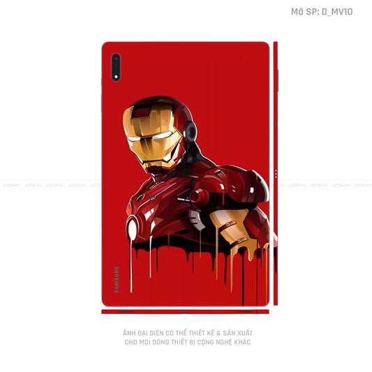 Dán Skin Galaxy Tab S9 Series Hình Marvel Iron Man | D_MV10
