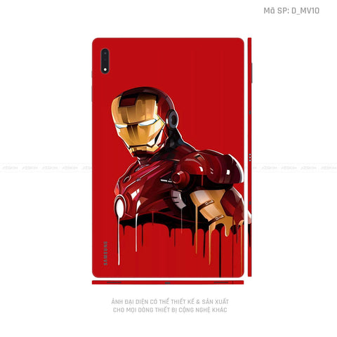 Dán Skin Galaxy Tab S9 Series Hình Marvel Iron Man | D_MV10