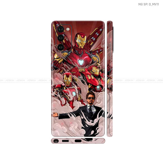 Dán Skin Galaxy Note 20 Series Hình Marvel Iron Man | D_MV11