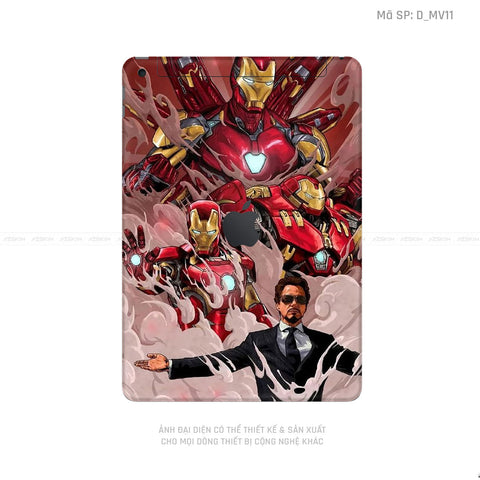 Dán Skin IPad Gen Series Hình IRonman | Click Chọn Mẫu