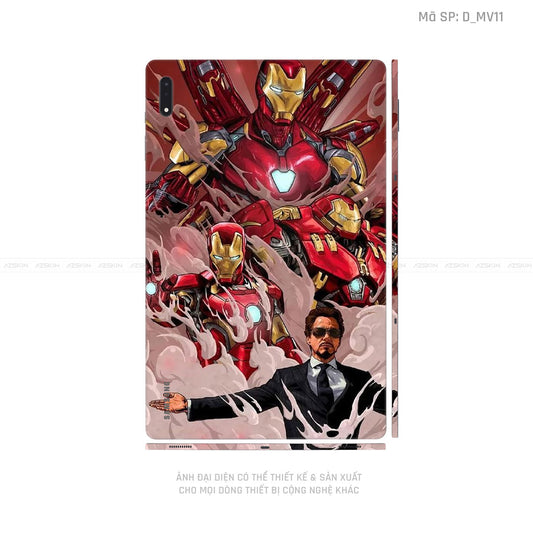 Dán Skin Galaxy Tab S9 Series Hình Marvel Iron Man | D_MV11