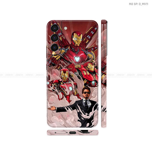 Dán Skin Galaxy S22 Series Hình Iron Man | D_MV11