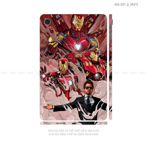 Dán Skin Máy Tính Bảng Oppo Pad Series Hình Marvel Iron Man | D_MV11