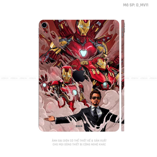 Dán Skin IPad Mini Series Hình Marvel Iron Man | D_MV11
