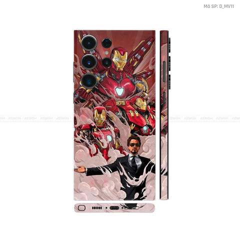 Dán Skin Galaxy S23 Series Hình IRon Man | D_MV11