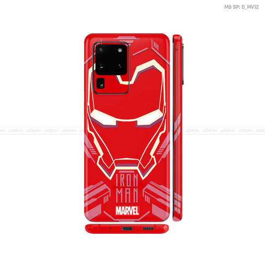 Dán Skin Galaxy S20 Series Hình Marvel Iron Man | D_MV12