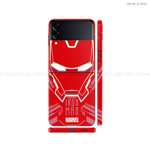 Dán Skin Galaxy Zflip4 Hình IRonman | D_MV12