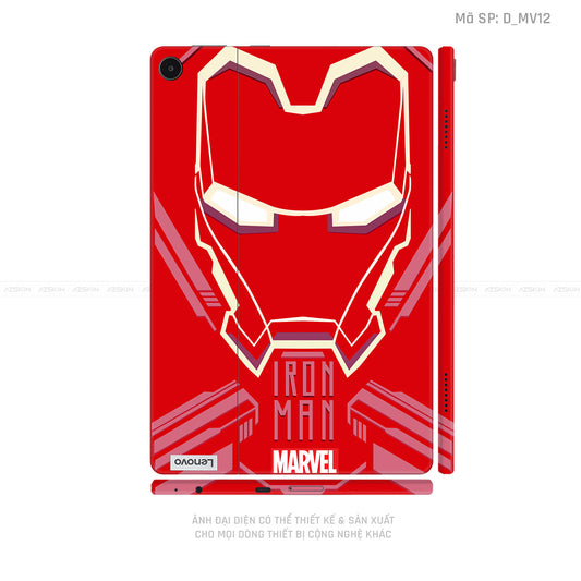 Dán Skin Máy Tính Bảng Lenovo Pad Series Hình Marvel Iron Man | D_MV12