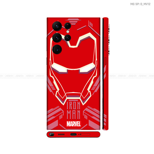 Dán Skin Galaxy S22 Series Hình Iron Man | D_MV12