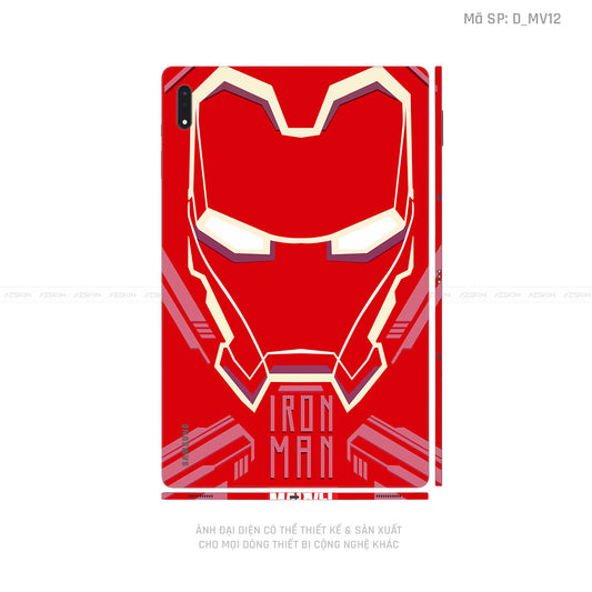 Dán Skin Galaxy Tab S9 Series Hình Marvel Iron Man | D_MV12