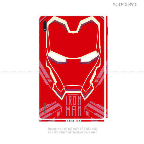 Dán Skin Galaxy Tab S9 Series Hình Marvel Iron Man | D_MV12