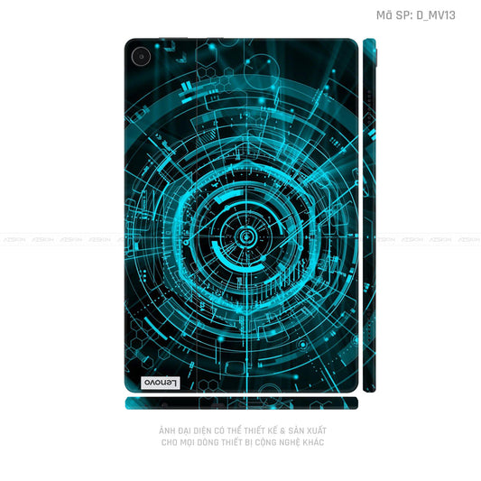 Dán Skin Máy Tính Bảng Lenovo Pad Series Hình Marvel Iron Man | D_MV13