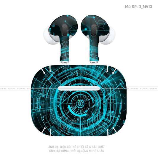Dán Skin Airpod 3 Hình IRonman | D_MV13