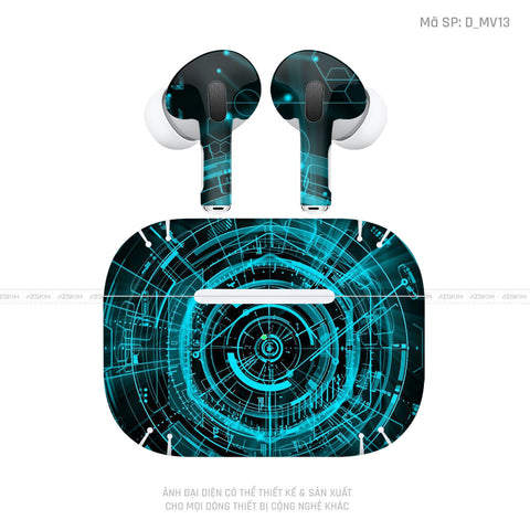 Dán Skin Airpod 3 Hình IRonman | D_MV13