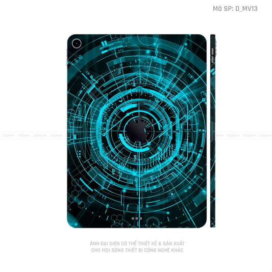 Dán Skin IPad Mini Series Hình Marvel Iron Man | D_MV13