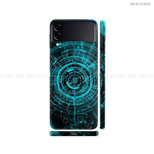 Dán Skin Galaxy Zflip4 Hình IRonman | D_MV13