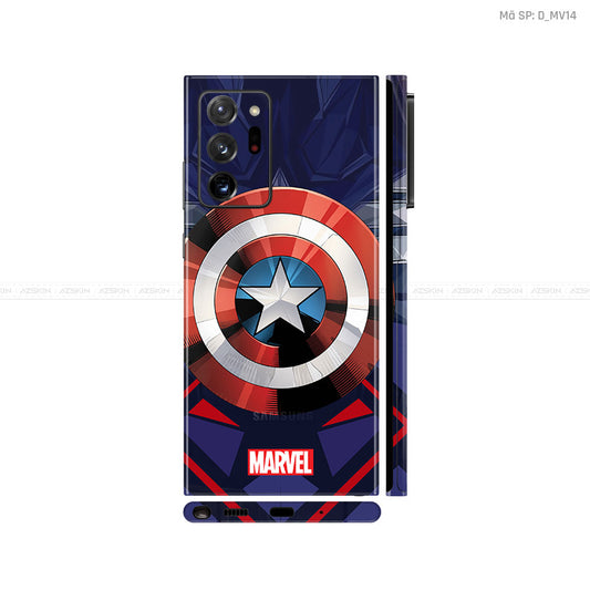 Dán Skin Galaxy Note 20 Series Hình Marvel Captain America | D_MV14