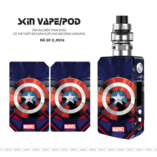 Dán Skin Vape Hình Marvel | D_MV14