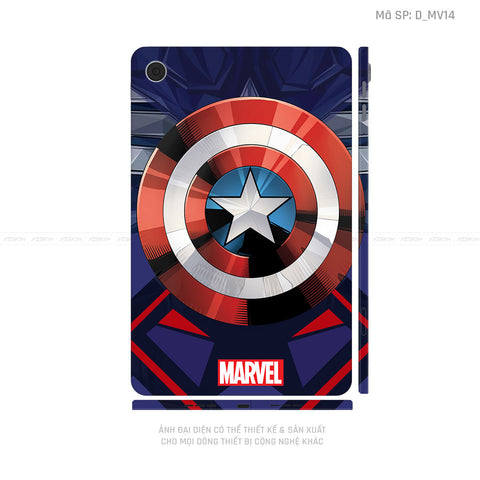 Dán Skin Máy Tính Bảng Oppo Pad Series Hình Marvel Captain America | D_MV14