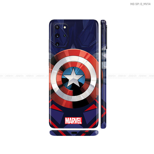 Dán Skin Galaxy S20 Series Hình Marvel Captain America | D_MV14