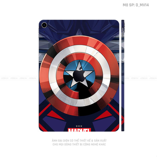 Dán Skin IPad Mini Series Hình Marvel Captain America | D_MV14
