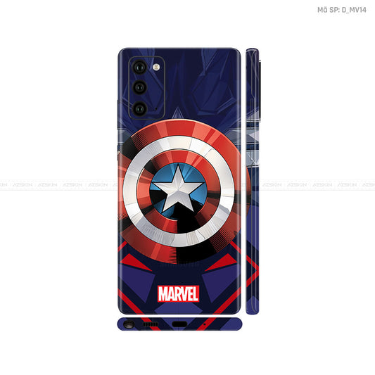 Dán Skin Galaxy Note 20 Series Hình Marvel Captain America | D_MV14