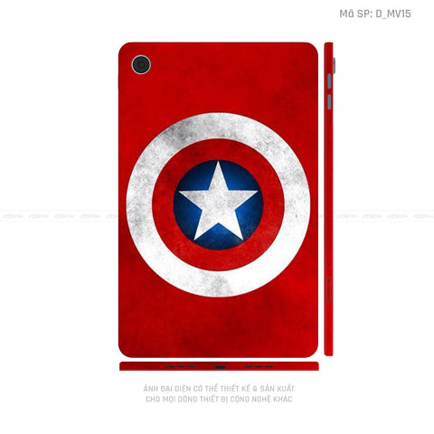 Dán Skin Máy Tính Bảng Oppo Pad Series Hình Marvel Captain America | D_MV15