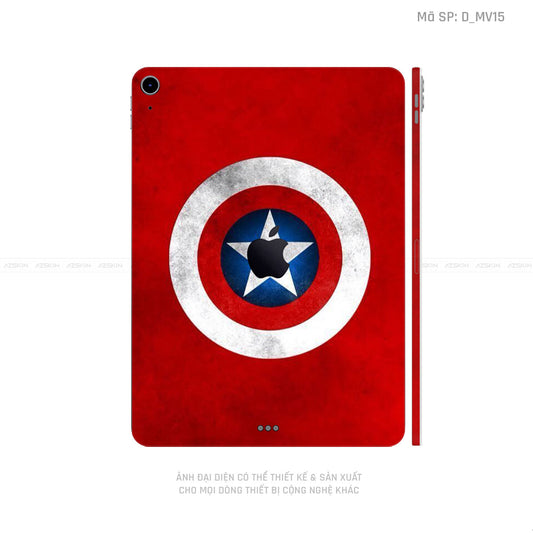 Dán Skin IPad Mini Series Hình Marvel Captain America | D_MV15