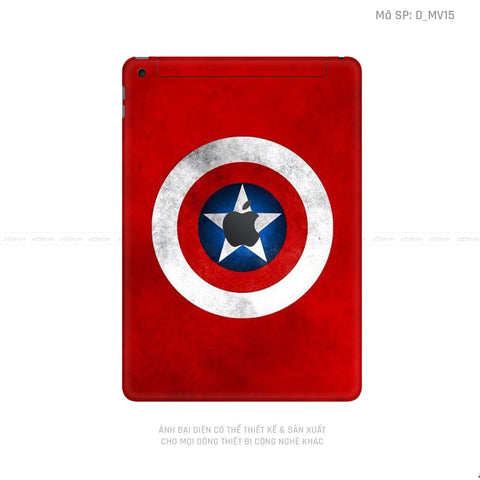 Dán Skin IPad Gen Series Hình Captain | Click Chọn Mẫu