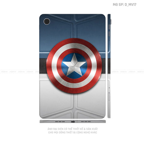 Dán Skin Máy Tính Bảng Oppo Pad Series Hình Marvel Captain America | D_MV17