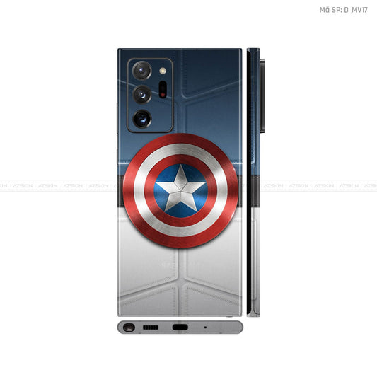 Dán Skin Galaxy Note 20 Series Hình Marvel Captain America | D_MV17