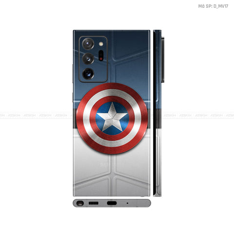 Dán Skin Galaxy Note 20 Series Hình Marvel Captain America | D_MV17