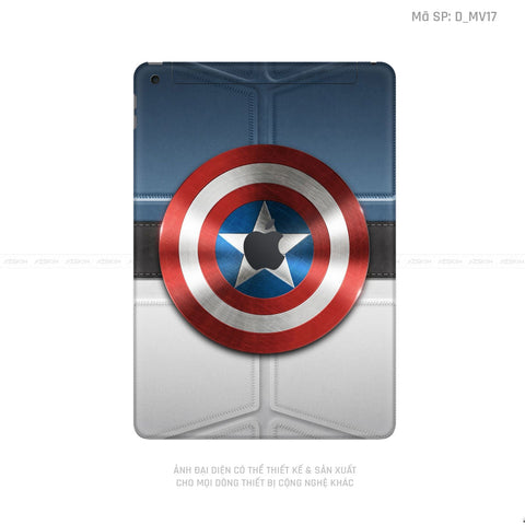 Dán Skin IPad Gen Series Hình Captain | Click Chọn Mẫu