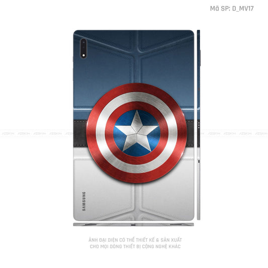 Dán Skin Galaxy Tab S9 Series Hình Marvel Captain America | D_MV17