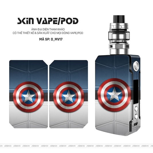 Dán Skin Vape Hình Marvel | D_MV17