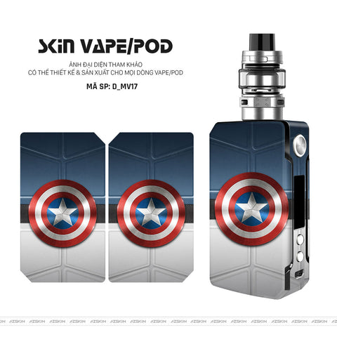 Dán Skin Vape Hình Marvel | D_MV17