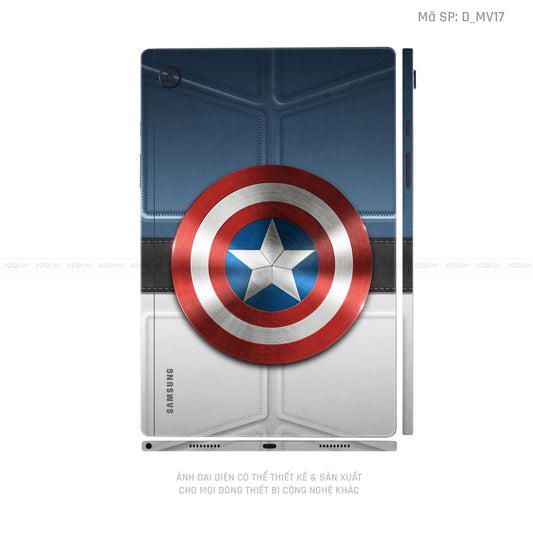 Dán Skin Galaxy Tab A Series Hình Captian American | D_MV17