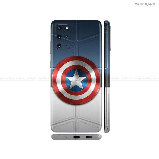 Dán Skin Galaxy S20 Series Hình Marvel Captain America | D_MV17